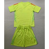 Maglia Calcio Germania Portiere Seconda Divisa Bambino Europei 2024 Manica Corta (+ pantaloncini)